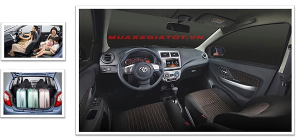 nội thất xe toyota wigo 2018 - 2019