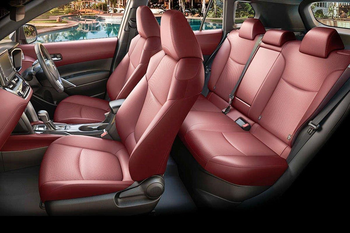 Đánh giá xe Toyota Corolla Cross 2020-2025: Ghế ngồi.
