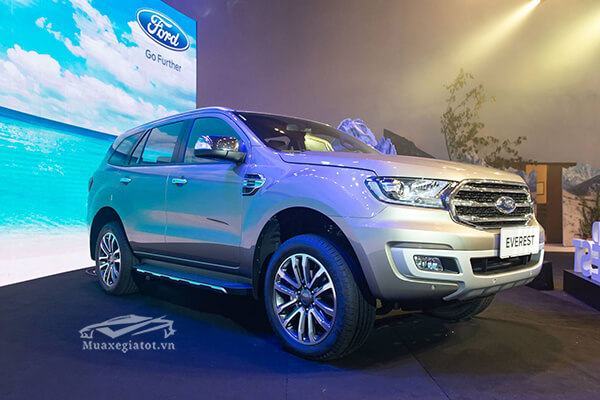 Ford Everest Titanium 2.0L AT 4×2 2025 giá lăn bánh, thông số, trả góp