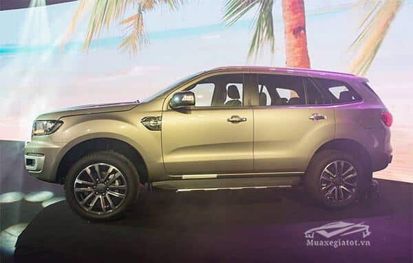 Ford Everest Titanium 2.0L AT 4×2 2025 giá lăn bánh, thông số, trả góp