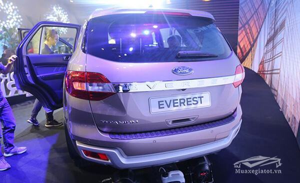 Ford Everest Titanium 2.0L AT 4×2 2025 giá lăn bánh, thông số, trả góp